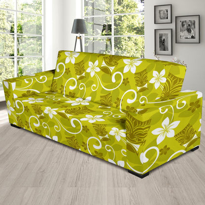 Hawaiian Themed Pattern Print Design H019 Sofa Slipcover-JORJUNE.COM