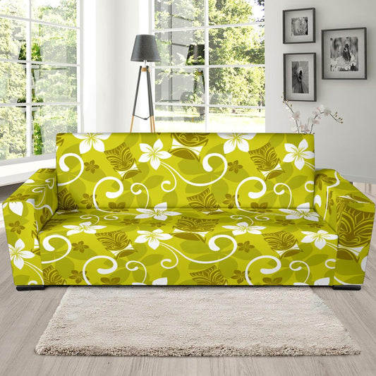 Hawaiian Themed Pattern Print Design H019 Sofa Slipcover-JORJUNE.COM