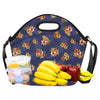 Hawaiian Themed Pattern Print Design H02 Neoprene Lunch Bag-JorJune