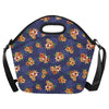 Hawaiian Themed Pattern Print Design H02 Neoprene Lunch Bag-JorJune