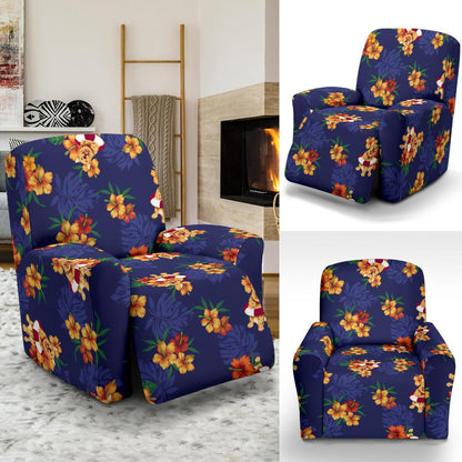 Hawaiian Themed Pattern Print Design H02 Recliner Slipcover-JORJUNE.COM