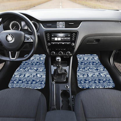 Hawaiian Themed Pattern Print Design H020 Car Floor Mats-JorJune