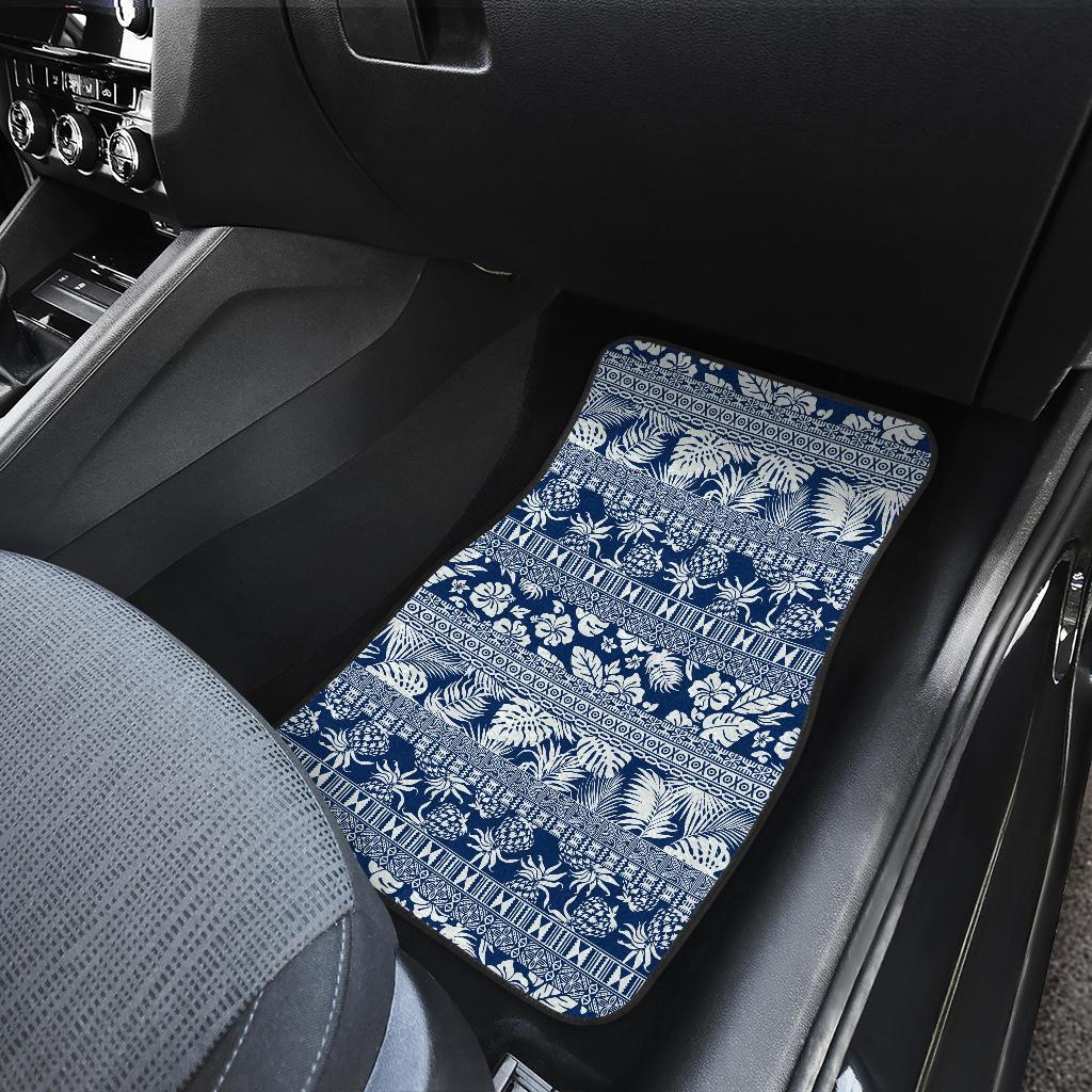 Hawaiian Themed Pattern Print Design H020 Car Floor Mats-JorJune