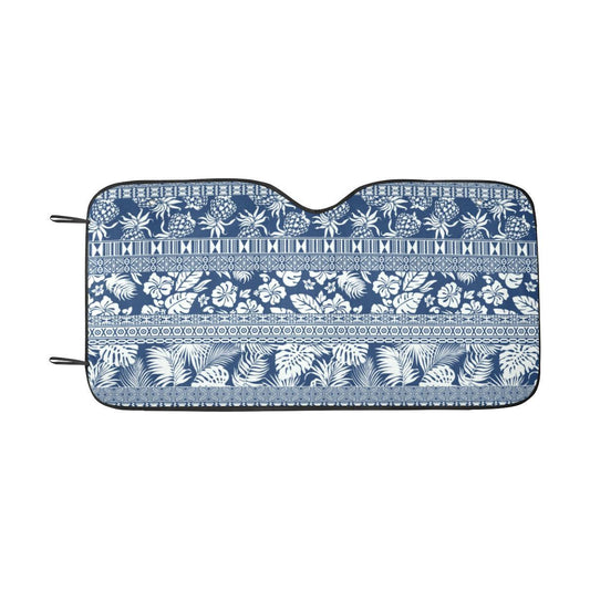 Hawaiian Themed Pattern Print Design H020 Car Sun Shade-JorJune