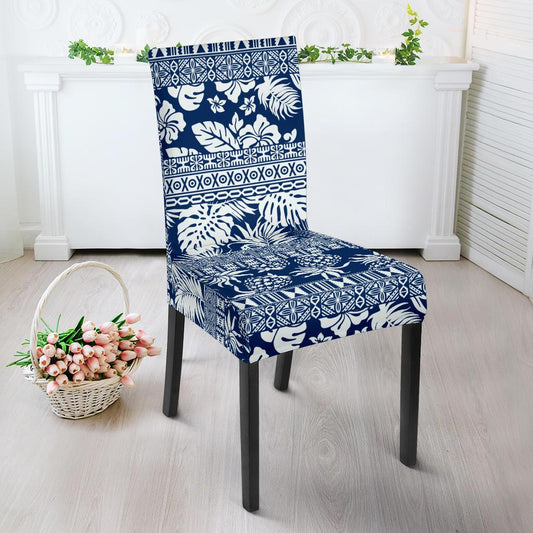 Hawaiian Themed Pattern Print Design H020 Dining Chair Slipcover-JORJUNE.COM