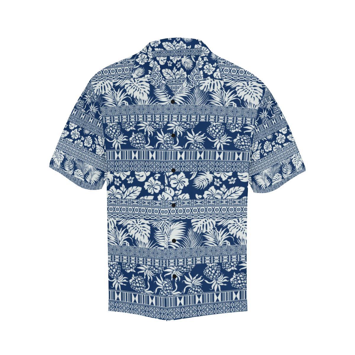 Hawaiian Themed Pattern Print Design H020 Men Hawaiian Shirt-JorJune