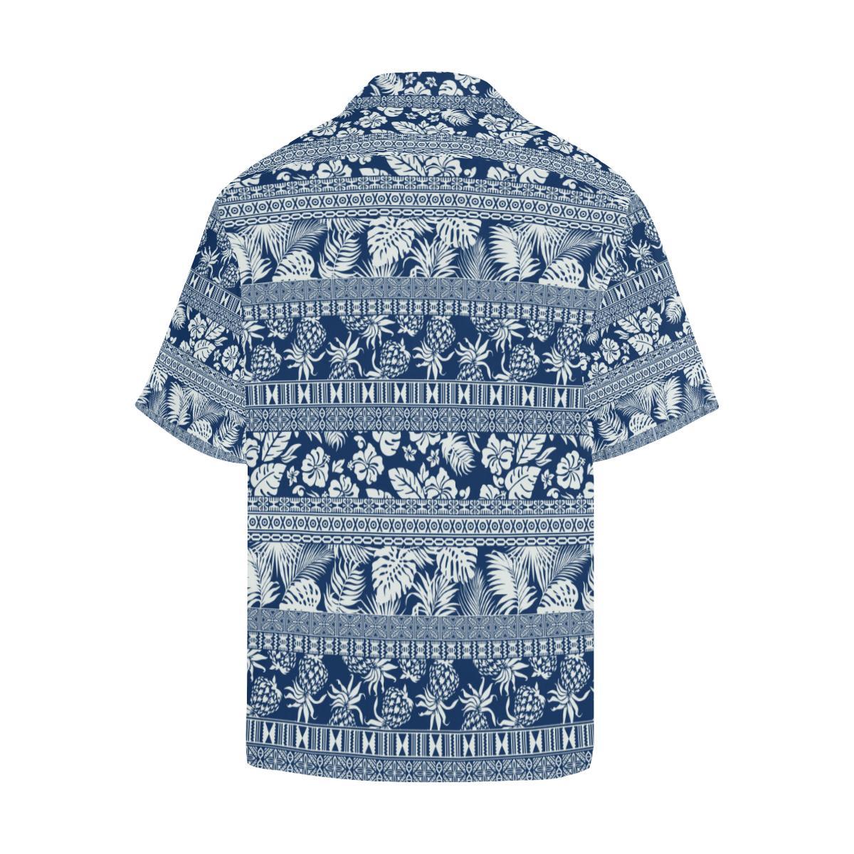 Hawaiian Themed Pattern Print Design H020 Men Hawaiian Shirt-JorJune