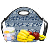 Hawaiian Themed Pattern Print Design H020 Neoprene Lunch Bag-JorJune