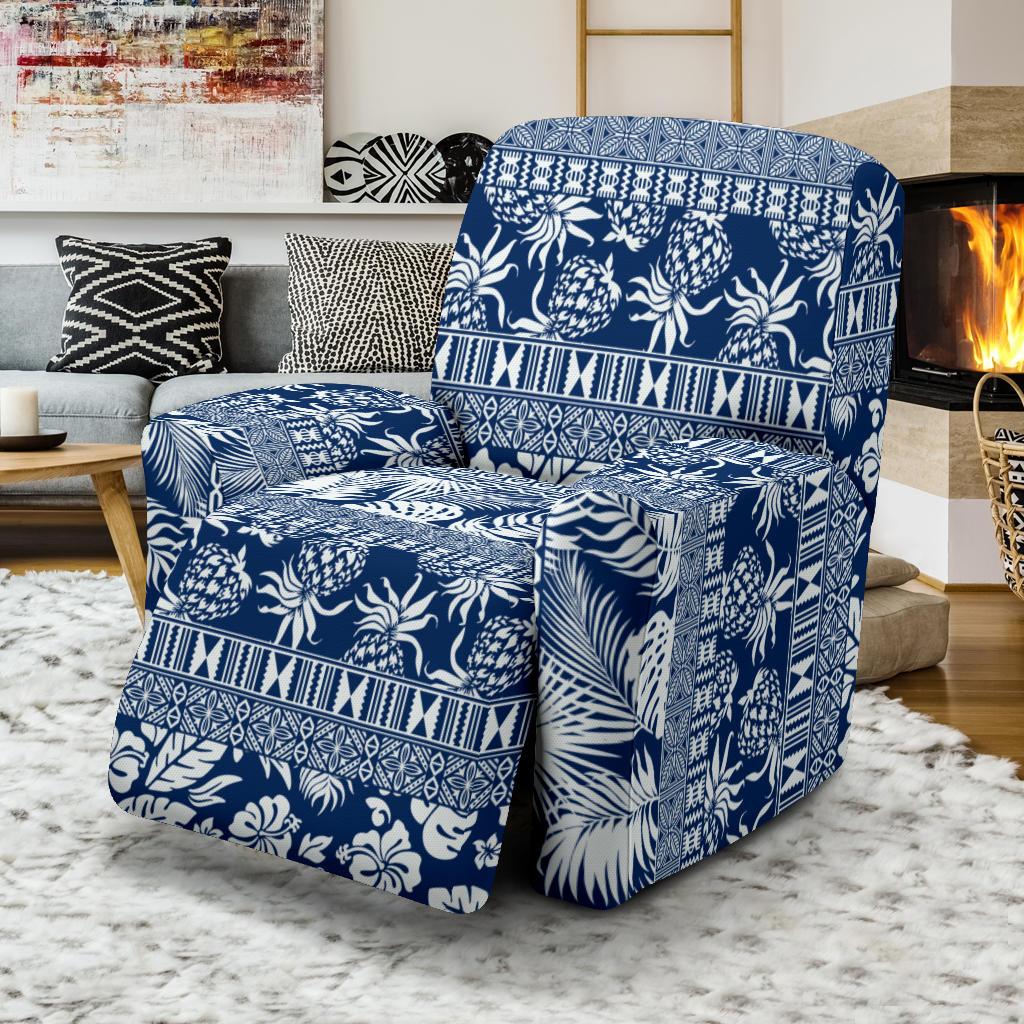 Hawaiian Themed Pattern Print Design H020 Recliner Slipcover-JORJUNE.COM