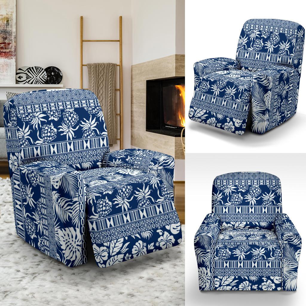 Hawaiian Themed Pattern Print Design H020 Recliner Slipcover-JORJUNE.COM