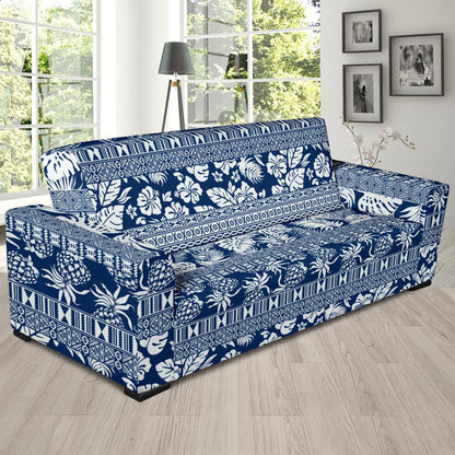 Hawaiian Themed Pattern Print Design H020 Sofa Slipcover-JORJUNE.COM