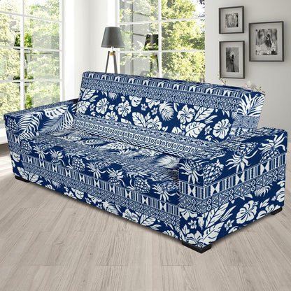 Hawaiian Themed Pattern Print Design H020 Sofa Slipcover-JORJUNE.COM