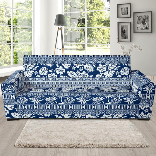 Hawaiian Themed Pattern Print Design H020 Sofa Slipcover-JORJUNE.COM
