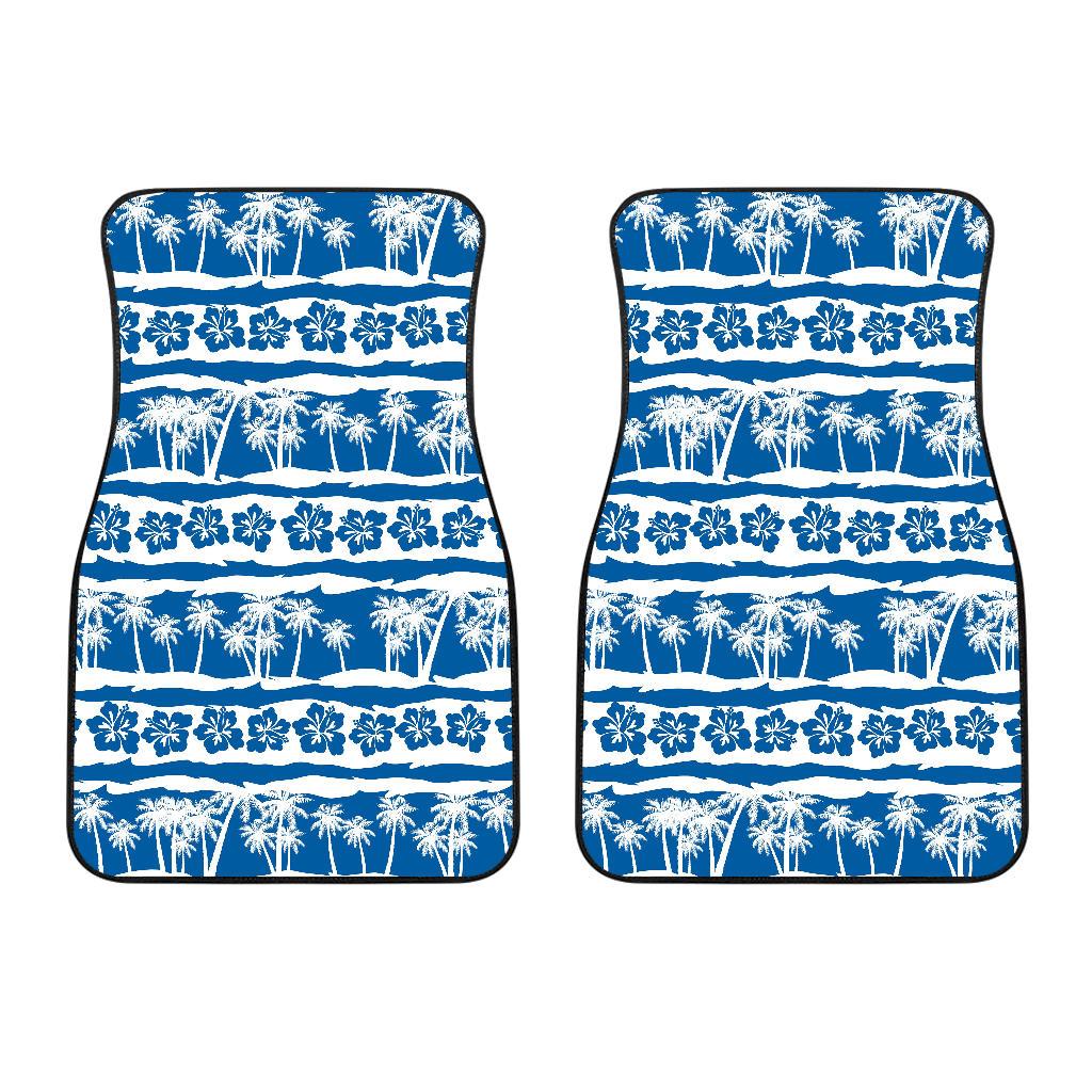 Hawaiian Themed Pattern Print Design H021 Car Floor Mats-JorJune
