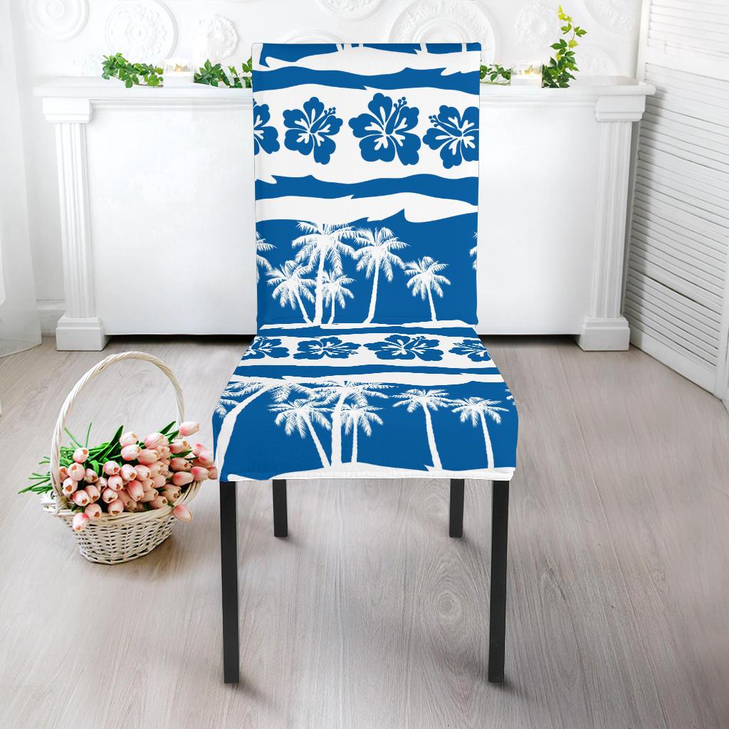 Hawaiian Themed Pattern Print Design H021 Dining Chair Slipcover-JORJUNE.COM