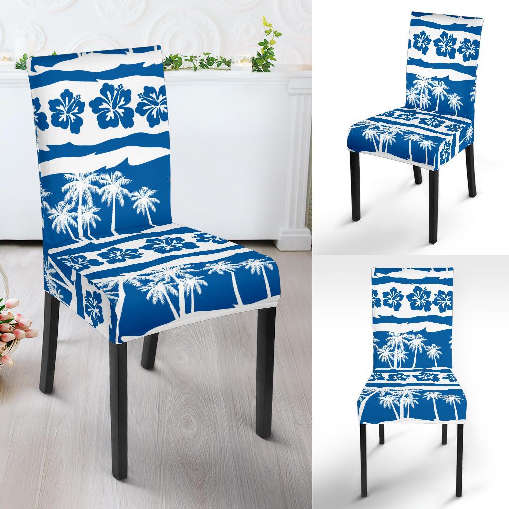 Hawaiian Themed Pattern Print Design H021 Dining Chair Slipcover-JORJUNE.COM