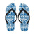 Hawaiian Themed Pattern Print Design H021 Flip Flops-JorJune