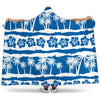 Hawaiian Themed Pattern Print Design H021 Hooded Blanket-JORJUNE.COM