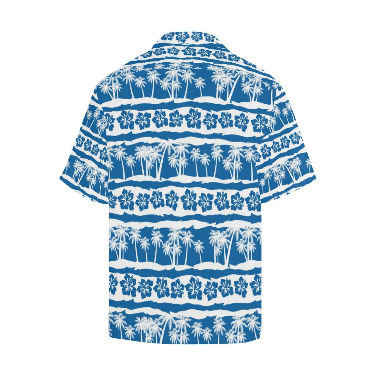 Hawaiian Themed Pattern Print Design H021 Men Hawaiian Shirt-JorJune