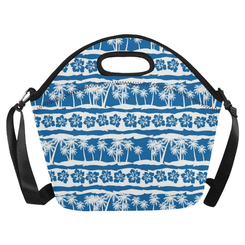 Hawaiian Themed Pattern Print Design H021 Neoprene Lunch Bag-JorJune