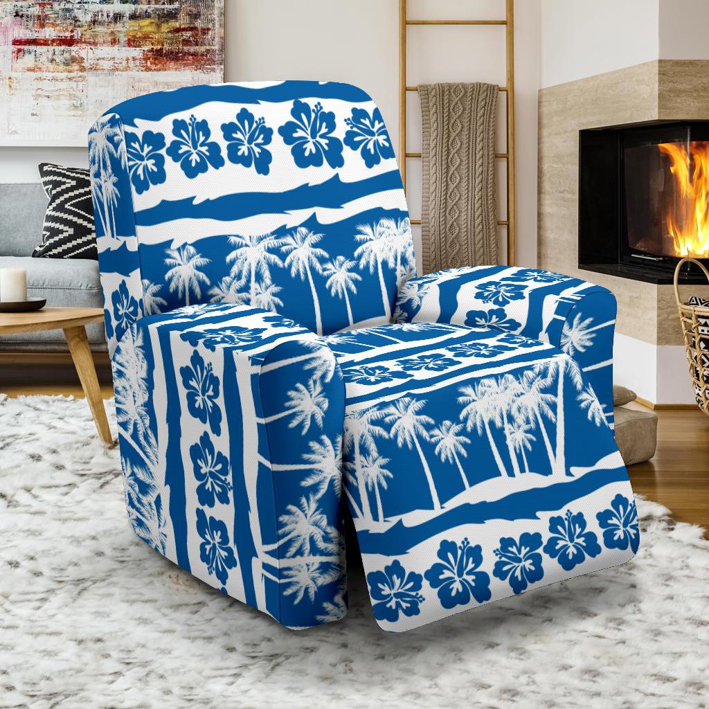 Hawaiian Themed Pattern Print Design H021 Recliner Slipcover-JORJUNE.COM