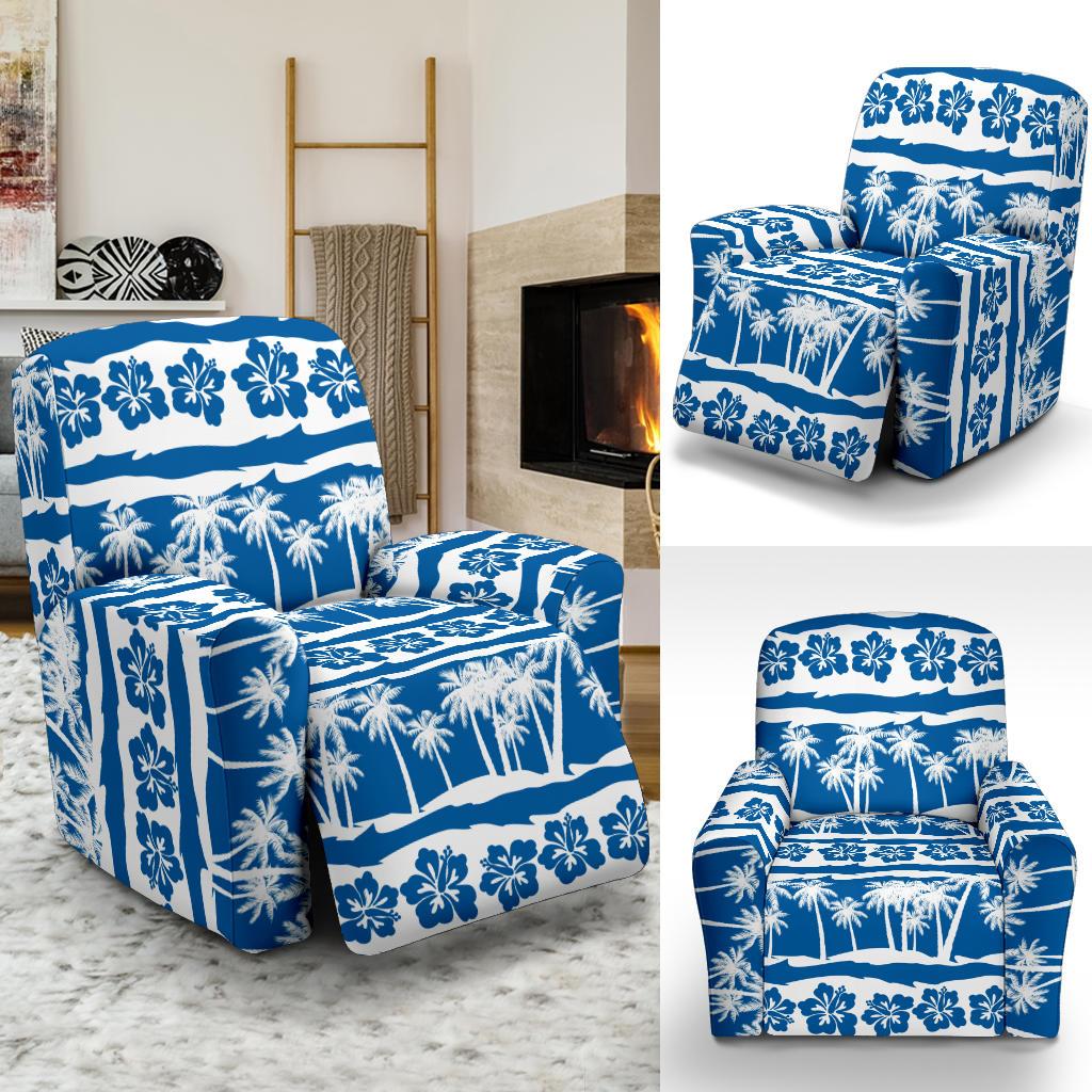 Hawaiian Themed Pattern Print Design H021 Recliner Slipcover-JORJUNE.COM