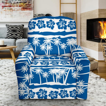 Hawaiian Themed Pattern Print Design H021 Recliner Slipcover-JORJUNE.COM
