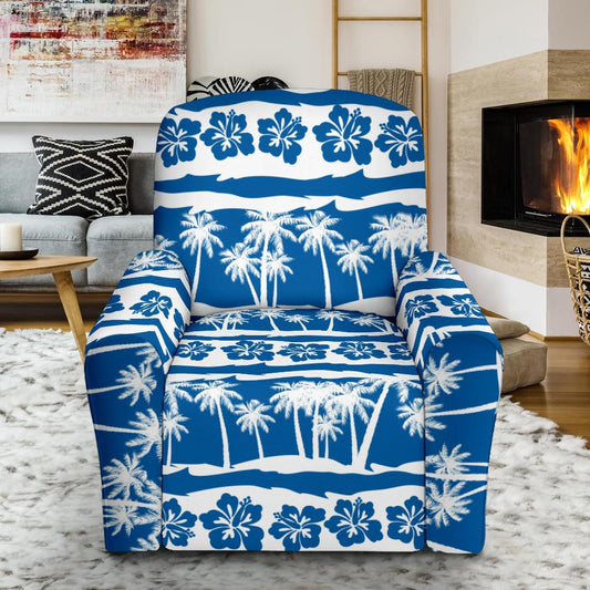 Hawaiian Themed Pattern Print Design H021 Recliner Slipcover-JORJUNE.COM
