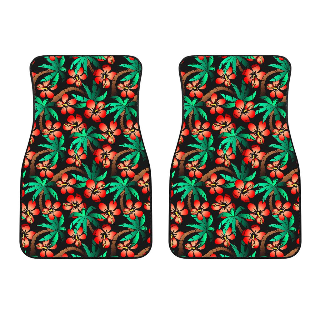 Hawaiian Themed Pattern Print Design H022 Car Floor Mats-JorJune