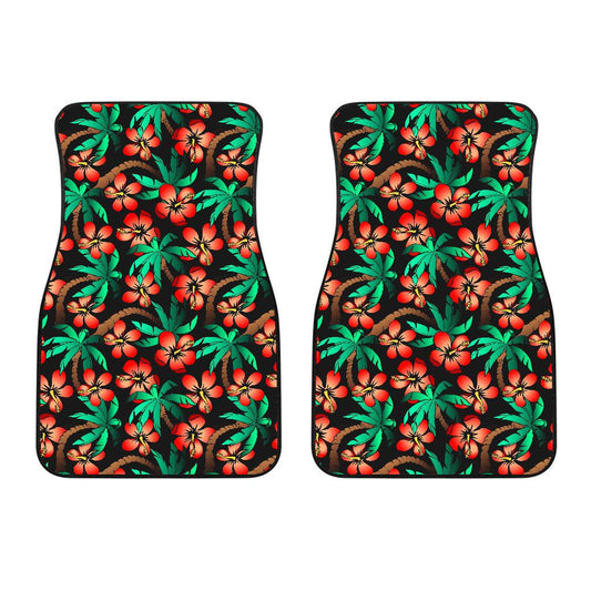 Hawaiian Themed Pattern Print Design H022 Car Floor Mats-JorJune