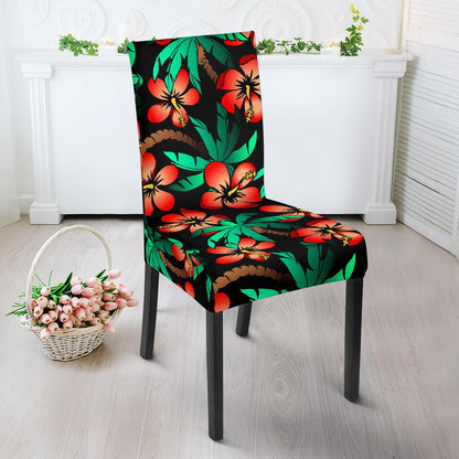 Hawaiian Themed Pattern Print Design H022 Dining Chair Slipcover-JORJUNE.COM