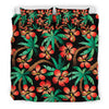 Hawaiian Themed Pattern Print Design H022 Duvet Cover Bedding Set-JORJUNE.COM