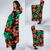 Hawaiian Themed Pattern Print Design H022 Hooded Blanket-JORJUNE.COM