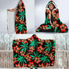 Hawaiian Themed Pattern Print Design H022 Hooded Blanket-JORJUNE.COM