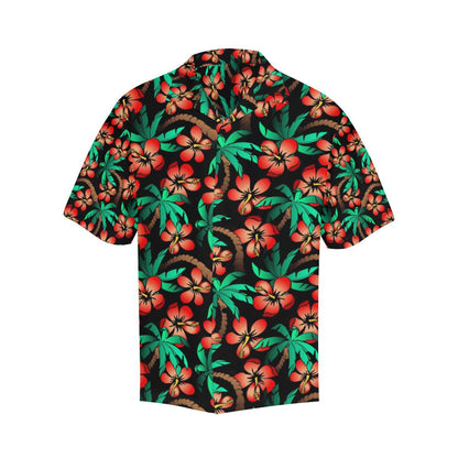Hawaiian Themed Pattern Print Design H022 Men Hawaiian Shirt-JorJune