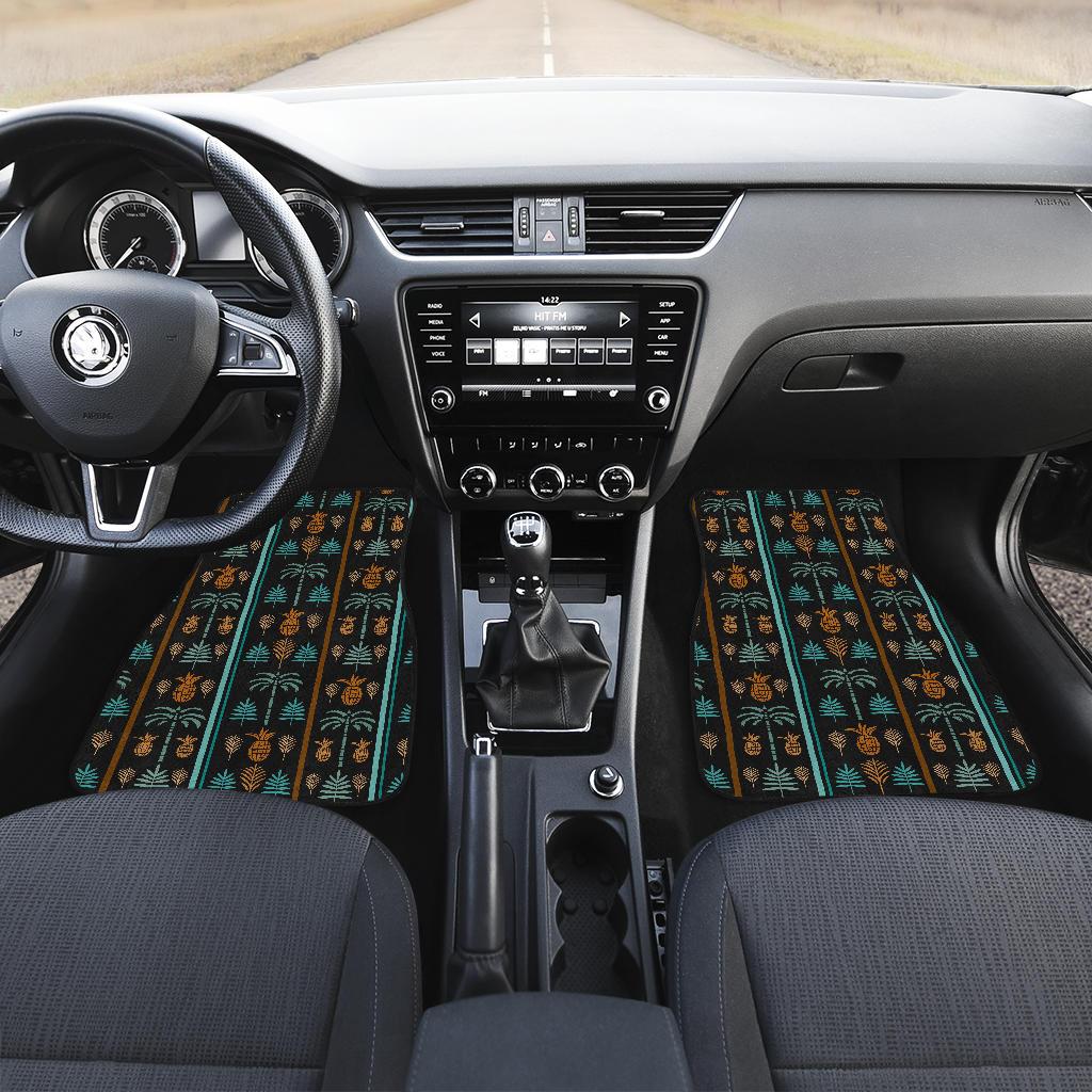 Hawaiian Themed Pattern Print Design H023 Car Floor Mats-JorJune