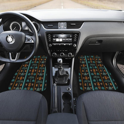 Hawaiian Themed Pattern Print Design H023 Car Floor Mats-JorJune