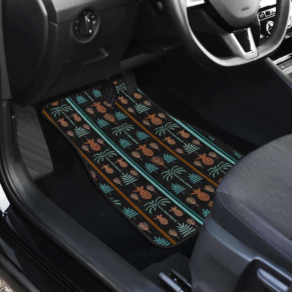 Hawaiian Themed Pattern Print Design H023 Car Floor Mats-JorJune