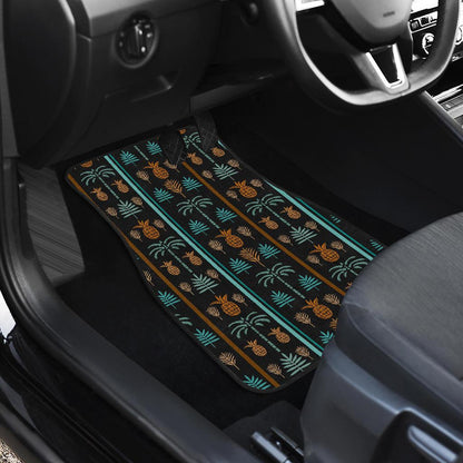 Hawaiian Themed Pattern Print Design H023 Car Floor Mats-JorJune