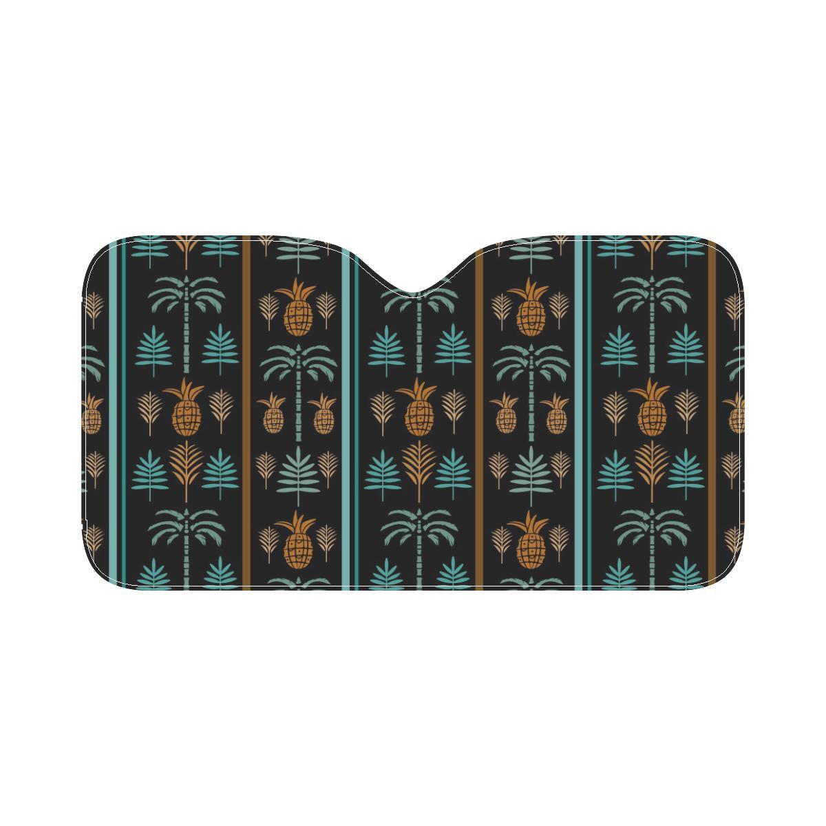 Hawaiian Themed Pattern Print Design H023 Car Sun Shade-JorJune