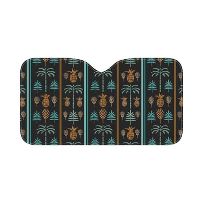 Hawaiian Themed Pattern Print Design H023 Car Sun Shade-JorJune