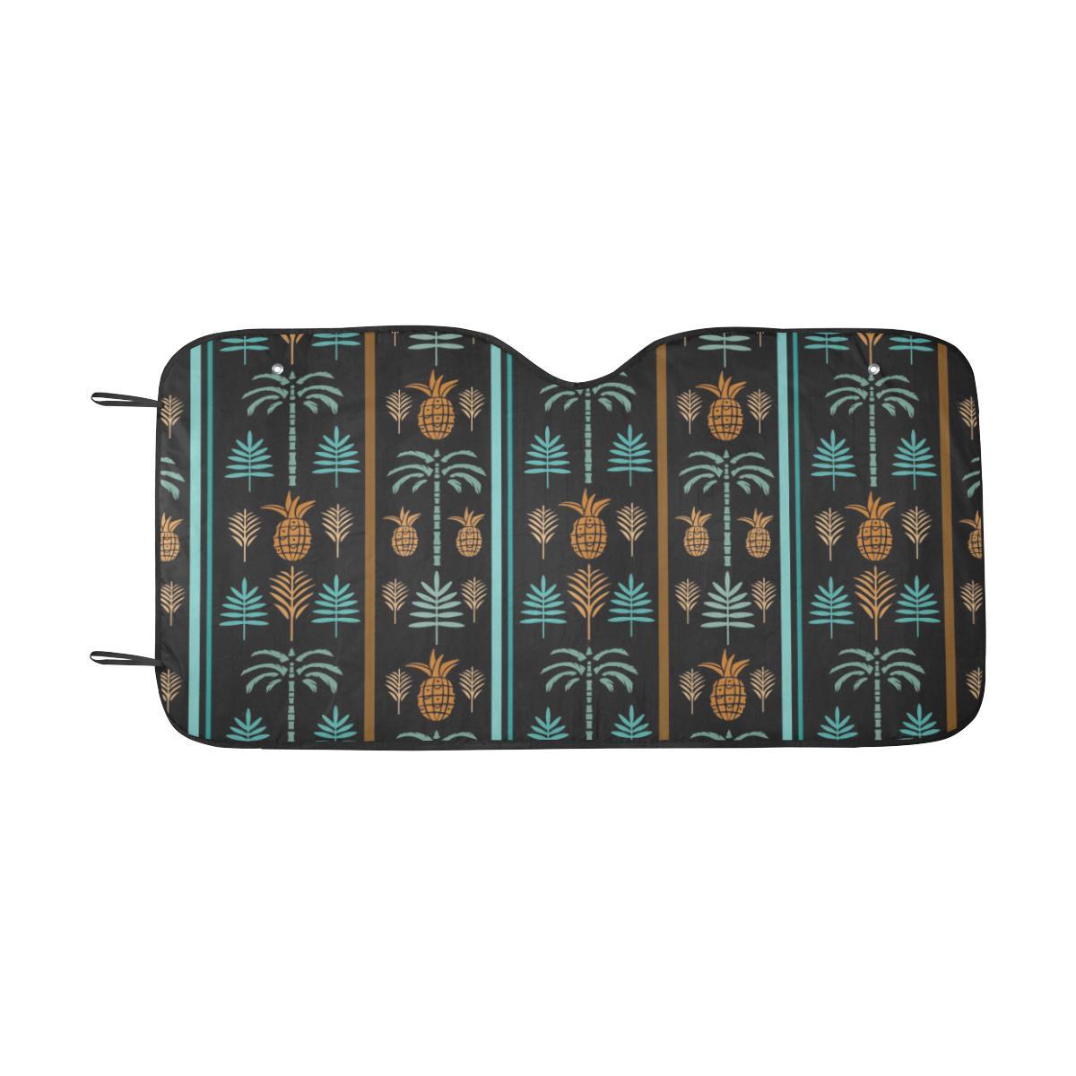 Hawaiian Themed Pattern Print Design H023 Car Sun Shade-JorJune