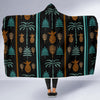 Hawaiian Themed Pattern Print Design H023 Hooded Blanket-JORJUNE.COM