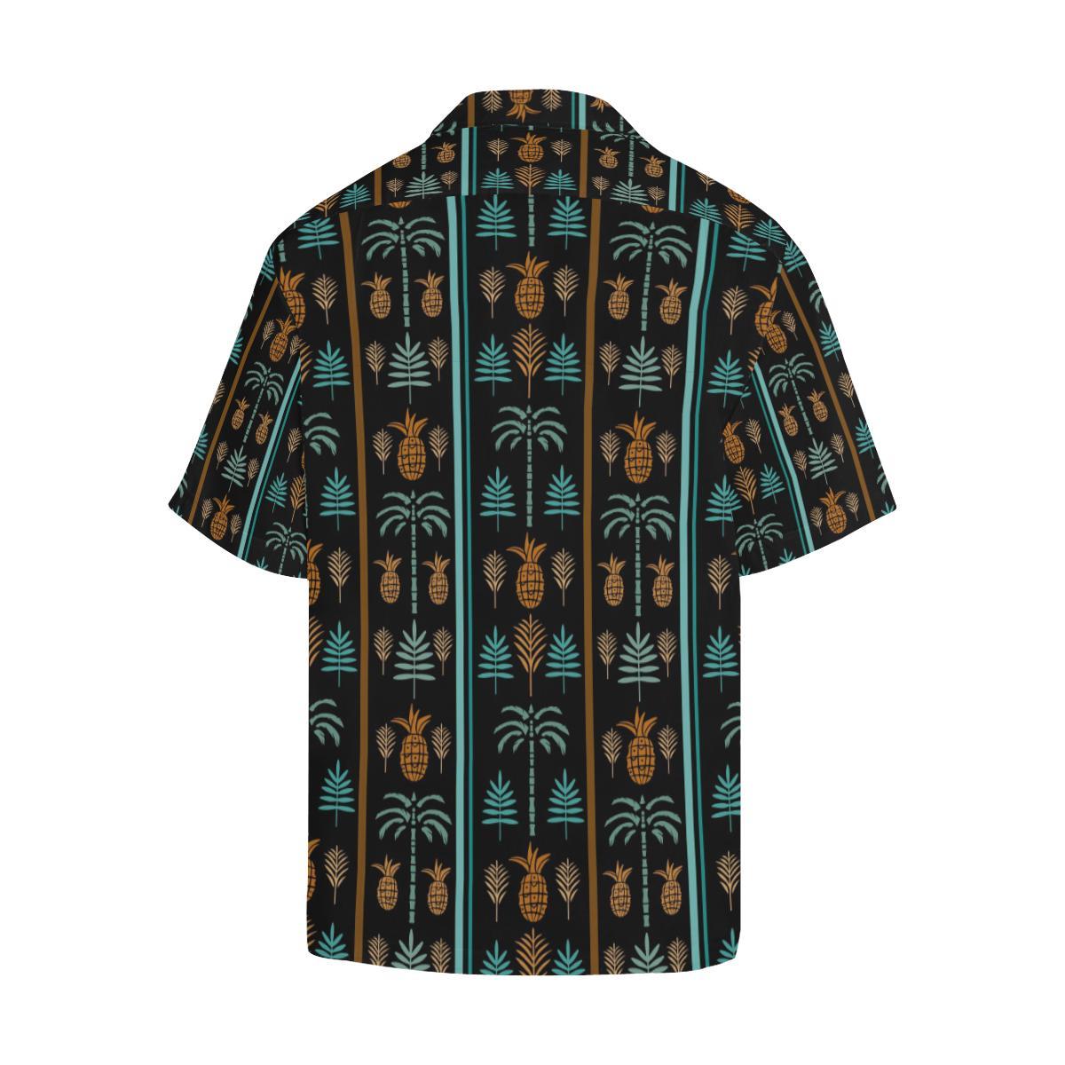 Hawaiian Themed Pattern Print Design H023 Men Hawaiian Shirt-JorJune