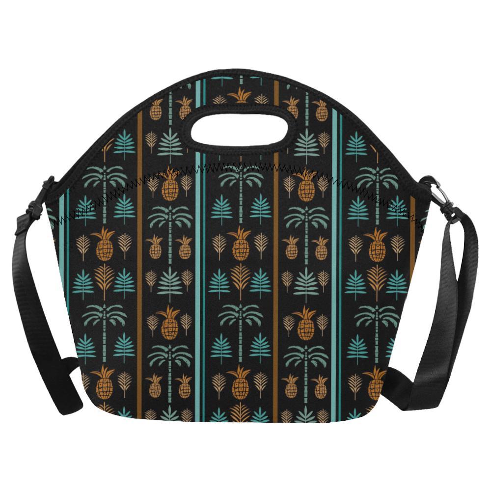 Hawaiian Themed Pattern Print Design H023 Neoprene Lunch Bag-JorJune
