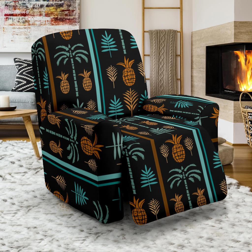 Hawaiian Themed Pattern Print Design H023 Recliner Slipcover-JORJUNE.COM
