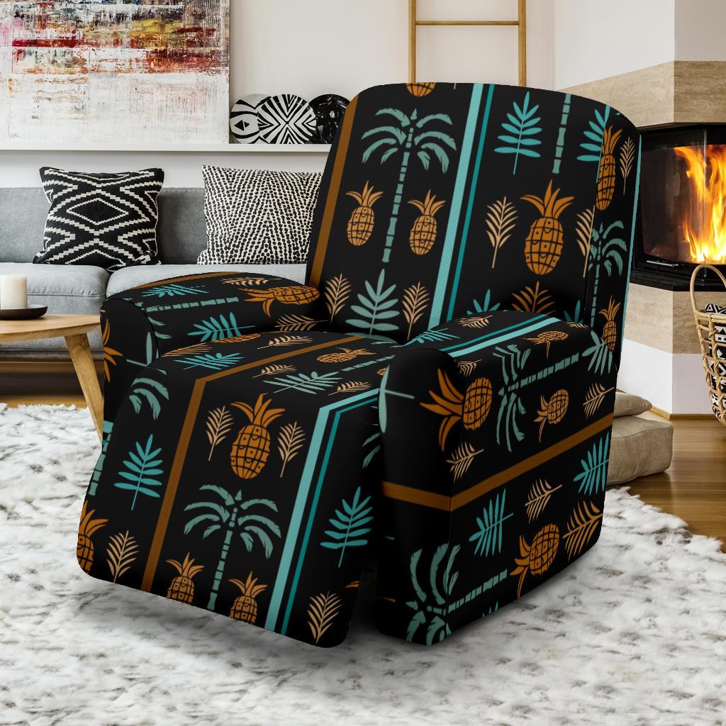 Hawaiian Themed Pattern Print Design H023 Recliner Slipcover-JORJUNE.COM