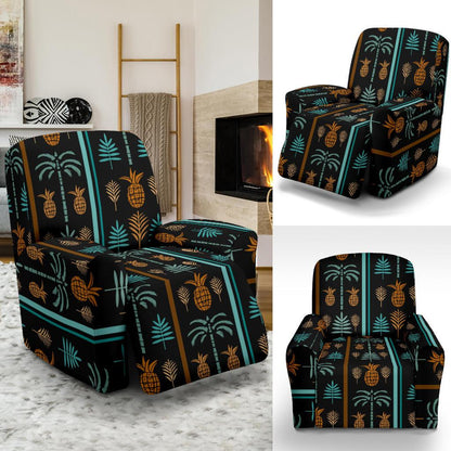 Hawaiian Themed Pattern Print Design H023 Recliner Slipcover-JORJUNE.COM