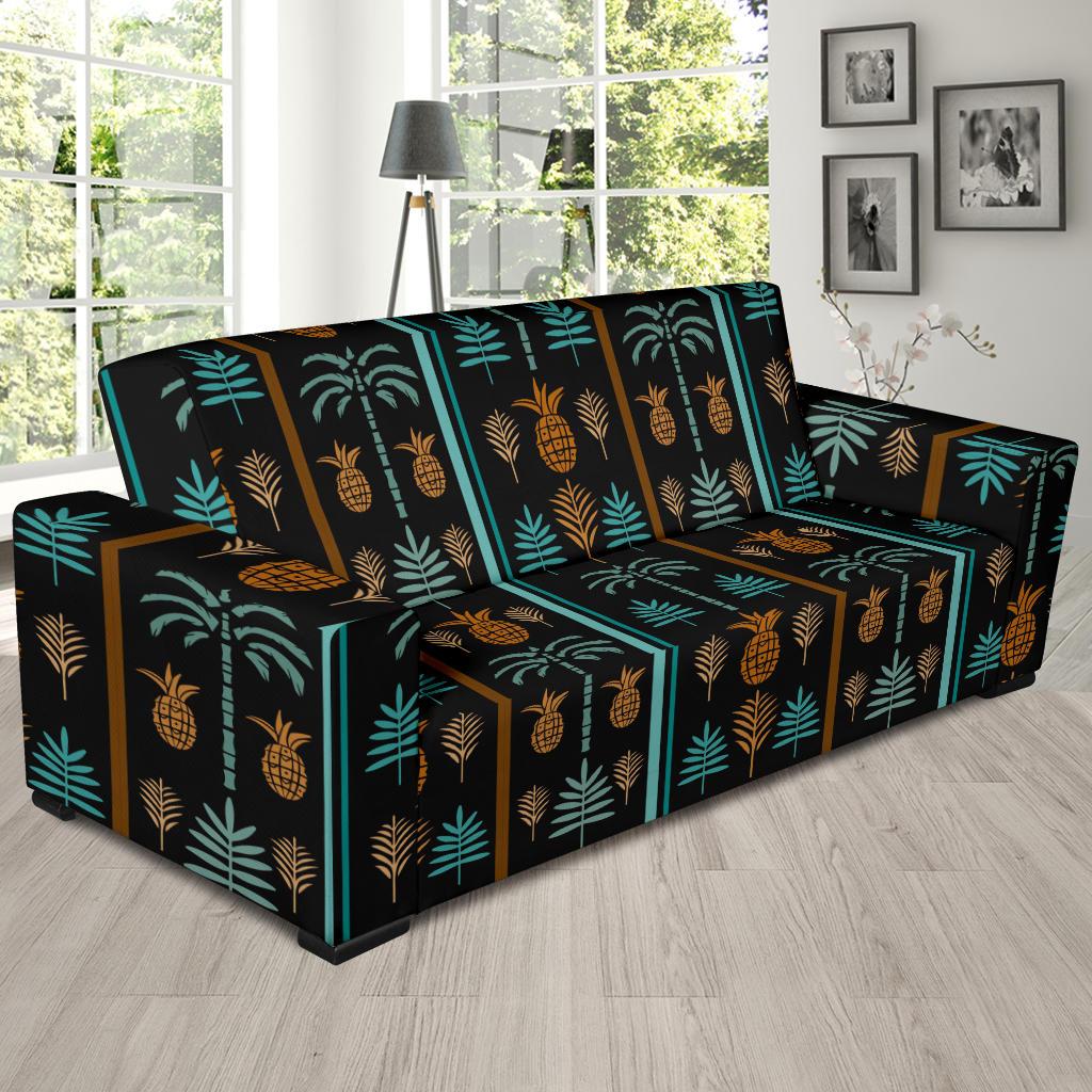 Hawaiian Themed Pattern Print Design H023 Sofa Slipcover-JORJUNE.COM
