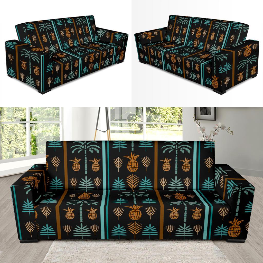 Hawaiian Themed Pattern Print Design H023 Sofa Slipcover-JORJUNE.COM
